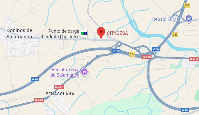 CITYCESA map